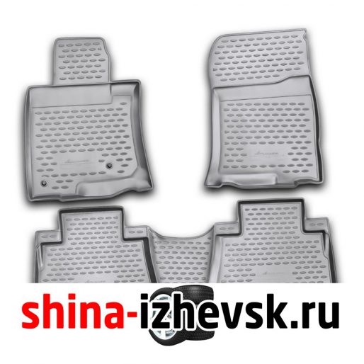 Коврик Autofamily коврик в салон полиуретановый серый для TOYOTA Land Cruiser Prado 120 2003-2009 в Ижевске